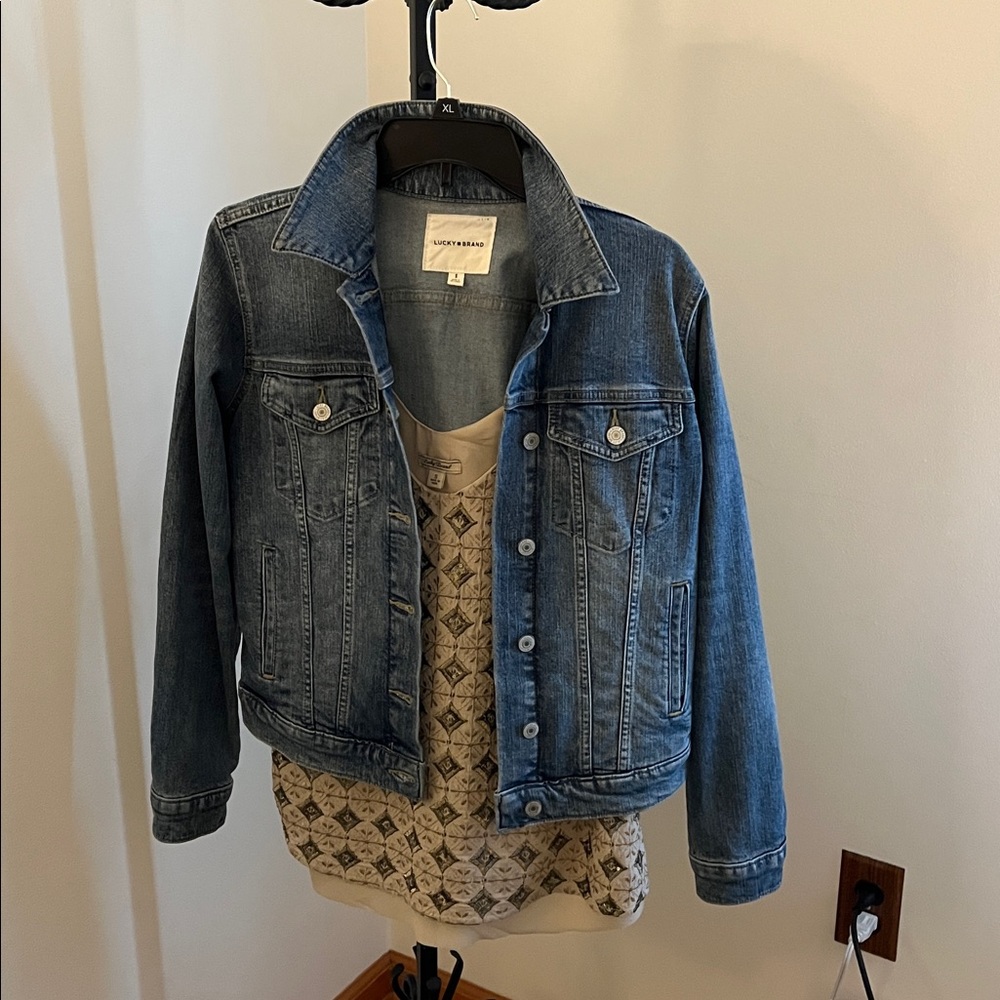 Lucky Brand Chic Geometric Patterned Camisole - image 7